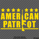 American Patriot Rifle USA Vinyl Decal