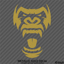 Angry Ape Silhouette Vinyl Decal
