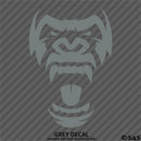 Angry Ape Silhouette Vinyl Decal