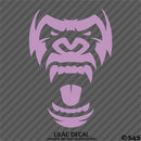 Angry Ape Silhouette Vinyl Decal