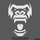 Angry Ape Silhouette Vinyl Decal