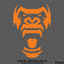 Angry Ape Silhouette Vinyl Decal