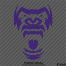 Angry Ape Silhouette Vinyl Decal