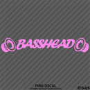 Bass Head Speaker Car Stereo Vinyl Decal Version 2