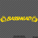 Bass Head Speaker Car Stereo Vinyl Decal Version 2
