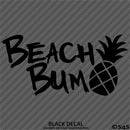 Beach Bum: Pineapple Vinyl Decal