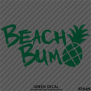 Beach Bum: Pineapple Vinyl Decal