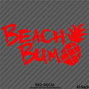 Beach Bum: Pineapple Vinyl Decal