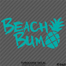 Beach Bum: Pineapple Vinyl Decal