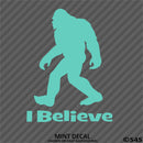 Bigfoot: I Believe Vinyl Decal Version 1 - S4S Designs