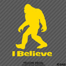Bigfoot: I Believe Vinyl Decal Version 1 - S4S Designs