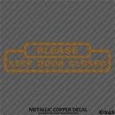 Business Decal: "Please Keep Door Closed" Vinyl Decal