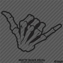 Shaka Skeleton Hand Bones Vinyl Decal