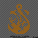 Buck, Ducks and Fish Hook Scene Vinyl Decal