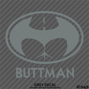 Buttman Funny Adult Vinyl Decal