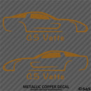 C5 Chevy Corvette Silhouette (PAIR) Vinyl Decal