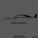 1969 Dodge Charger Daytona Classic Car Silhouette Vinyl Decal - S4S Designs