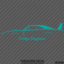 1969 Dodge Charger Daytona Classic Car Silhouette Vinyl Decal - S4S Designs