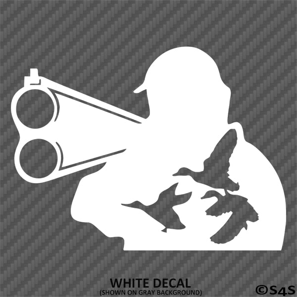 duck hunting silhouette decals