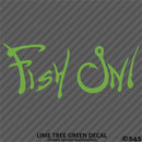 "Fish On!" Fishing Vinyl Decal