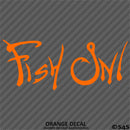 "Fish On!" Fishing Vinyl Decal