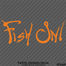 "Fish On!" Fishing Vinyl Decal