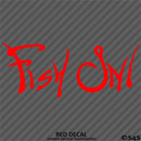 "Fish On!" Fishing Vinyl Decal