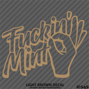 Fuckin' Mint JDM Style Vinyl Decal