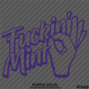 Fuckin' Mint JDM Style Vinyl Decal