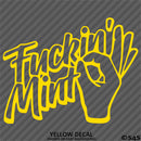 Fuckin' Mint JDM Style Vinyl Decal