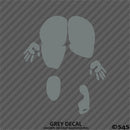 Sexy Butt Silhouette Funny Adult Vinyl Decal