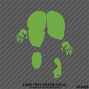 Sexy Butt Silhouette Funny Adult Vinyl Decal