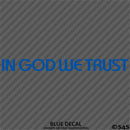 In God We Trust Religious Vinyl Decal