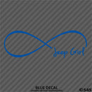Jeep Girl Forever Infinity Symbol Vinyl Decal - S4S Designs
