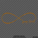 Jeep Girl Forever Infinity Symbol Vinyl Decal - S4S Designs