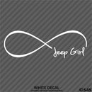 Jeep Girl Forever Infinity Symbol Vinyl Decal - S4S Designs