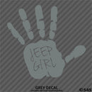 Jeep Girl Hand Wave Vinyl Decal - S4S Designs