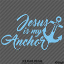 Jesus Is My Anchor Vinyl Decal
