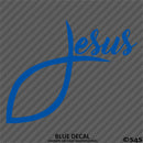 Jesus Fish God Vinyl Decal