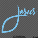 Jesus Fish God Vinyl Decal