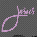 Jesus Fish God Vinyl Decal