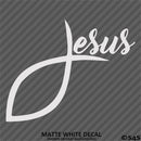 Jesus Fish God Vinyl Decal