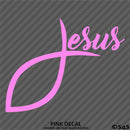 Jesus Fish God Vinyl Decal
