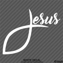 Jesus Fish God Vinyl Decal