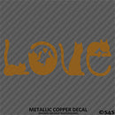 Love Cats Cute Silhouette Vinyl Decal
