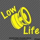 Low Life Car Audio Bass Vinyl Decal