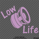 Low Life Car Audio Bass Vinyl Decal