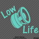 Low Life Car Audio Bass Vinyl Decal