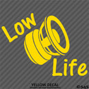 Low Life Car Audio Bass Vinyl Decal
