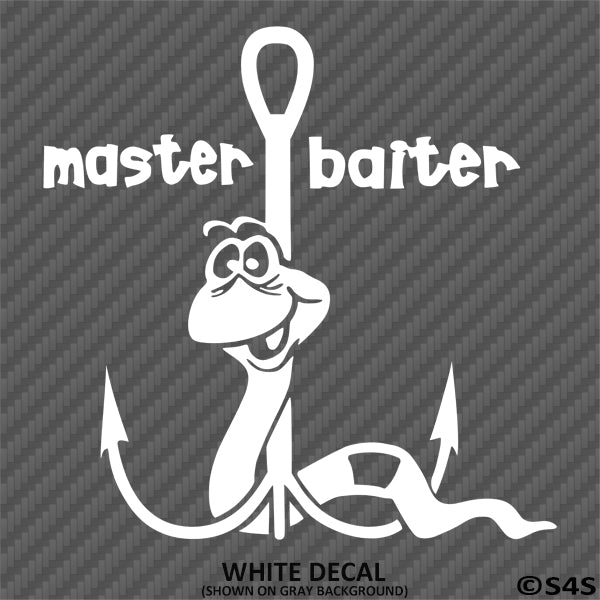 Master baiter Stickers, Unique Designs